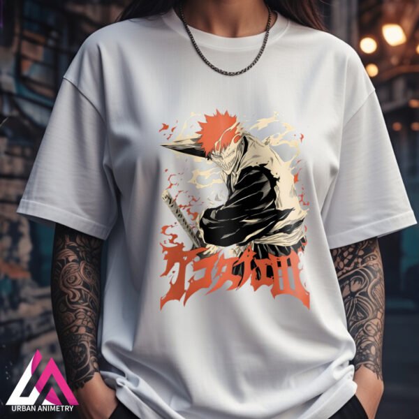 female mok Ichigo Kurosaki Graphic T-Shirt