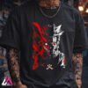 naruto male Naruto x Kyuubi Graphic T-Shirt