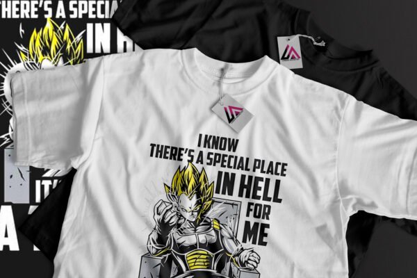 throne display Saiyan Throne Graphic T-Shirt